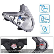 Carica l'immagine nel visualizzatore di Gallery, Lampadina H4 LED per Moto, 6400LM Lampada Sostituzione Alogena, Blu