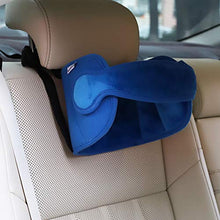 Carica l'immagine nel visualizzatore di Gallery, FREESOO Fascia Testa Seggiolino Auto, Supporto Auto Bambini Blu