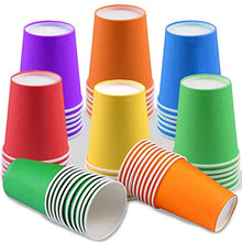 Carica l'immagine nel visualizzatore di Gallery, Bicchieri di carta usa e getta per feste, 255 ml, multicolore,...