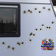 Carica l'immagine nel visualizzatore di Gallery, Adesivi per decalcomanie fori proiettili auto da barca per... - Ilgrandebazar