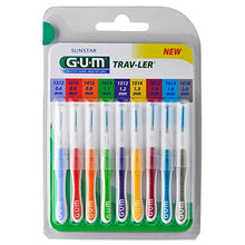 Carica l'immagine nel visualizzatore di Gallery, Gum Travler Kit Scovolini, 9 Pezzi - 80 ml