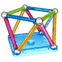 Carica l'immagine nel visualizzatore di Gallery, Geomag- Glitter Colour Gioco di Costruzione Magnetico, 30 Pezzi, Multicolore
