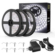 Carica l'immagine nel visualizzatore di Gallery, Onforu 15M Striscia LED Impermeabile, Bianca 15, Bianco Freddo - Ilgrandebazar