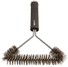 Carica l'immagine nel visualizzatore di Gallery, AmazonBasics - Spazzola a 3 Lati per Barbecue, 30.5 cm