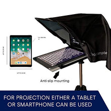 Carica l'immagine nel visualizzatore di Gallery, Teleprompter by Leeventi - Compatibile con tutti i dispositivi e treppiedi