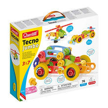 Carica l'immagine nel visualizzatore di Gallery, Quercetti- Tecno Jumbo Gioco di Costruzioni, Multicolore, 6155 Multicolore - Ilgrandebazar