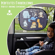 Carica l'immagine nel visualizzatore di Gallery, Fluffy's World Tendine parasole Auto bambini - tendina auto -con...