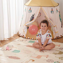 Carica l'immagine nel visualizzatore di Gallery, Tappeto Gioco per Bambini Tappetino da Educativo 150 x 195 x 1 cm