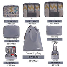 Carica l'immagine nel visualizzatore di Gallery, Eono by Amazon - Organizer Valigia Set di 8, cubi da viaggio, Grigio