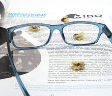 Carica l'immagine nel visualizzatore di Gallery, MODFANS Confezione da 3 Occhiali Lettura 2.5 +2.50, Nero-grigio-blu - Ilgrandebazar
