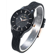 Carica l'immagine nel visualizzatore di Gallery, DR8986 Orologio da donna in plastica con cinturino silicone, Blue - Ilgrandebazar