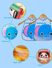 Carica l'immagine nel visualizzatore di Gallery, Tomkity 10 Pezzi Bavaglini Neonati Impermeabile in Plastica EVA per Bambino - Ilgrandebazar