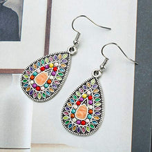 Carica l'immagine nel visualizzatore di Gallery, 4 Paia Orecchini Pendenti Vintage Bohémien con Strass Retrò... - Ilgrandebazar