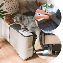 Carica l'immagine nel visualizzatore di Gallery, ECOSCO Copridivano Protettore Animal Tappetino laterale destro grigio chiaro.