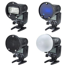 Carica l'immagine nel visualizzatore di Gallery, INSSTRO Flash Diffusore Luce Softbox Speedlite Kit accessori con...