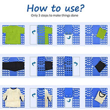 Carica l'immagine nel visualizzatore di Gallery, BoxLegend Piega Abiti Megliette Camicie Vestiti Blu