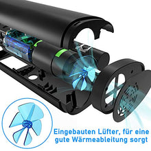 Carica l'immagine nel visualizzatore di Gallery, VEEAPE - Pompa elettrica digitale per pneumatici con batteria da 2000 mAh,...
