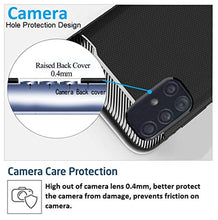 Carica l'immagine nel visualizzatore di Gallery, Ferilinso Cover per Samsung Galaxy A51 Cover, Custodia Protettiva Nero