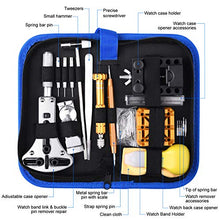 Carica l'immagine nel visualizzatore di Gallery, ETEPON Kit di Riparazione Orologi Professionale, Strumento Blu - Ilgrandebazar