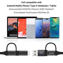 Carica l'immagine nel visualizzatore di Gallery, Lecone 4 in 1 Multi Cavo USB C di Ricarica con Trasferimento Dati, [1 1 Pack - Ilgrandebazar