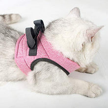 Carica l'immagine nel visualizzatore di Gallery, Dotoner Set di Pettorina e guinzaglio per Gatti, Imbracatura M, pink2