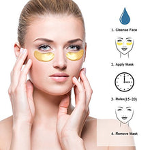 Carica l'immagine nel visualizzatore di Gallery, ALIVER 24k Maschera per il viso al collagene d'oro, gli occhi... - Ilgrandebazar