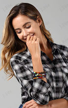 Carica l'immagine nel visualizzatore di Gallery, J.Fée Bracciale Perline Chakra Elastico in Pietra 5pack - Ilgrandebazar