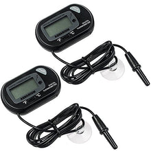 Carica l'immagine nel visualizzatore di Gallery, Zacro 2 Pack Termometro Digitale Esterno Sonda per Acquario -50/70°C - Ilgrandebazar