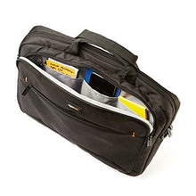 Carica l'immagine nel visualizzatore di Gallery, AmazonBasics - Borsa a tracolla per laptop, computer e tablet da 40 cm, Nero