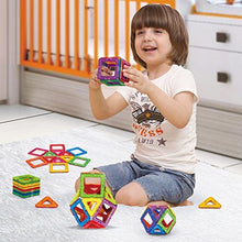 Carica l'immagine nel visualizzatore di Gallery, 76 Pezzi Piastrelle magnetiche Blocchi di Costruzione Giocattoli 76 pcs - Ilgrandebazar