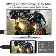 Carica l'immagine nel visualizzatore di Gallery, Cavo adattatore da micro USB a HDMI, convertitore MHL a HDMI con uscita... - Ilgrandebazar