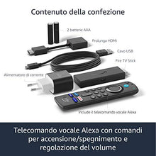 Carica l'immagine nel visualizzatore di Gallery, Amazon Fire TV Stick con telecomando vocale Alexa (con comandi per la TV) | Streaming in HD