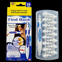 Carica l'immagine nel visualizzatore di Gallery, Pulitore Orecchie con 16 Testine Sostituibili in Silicone, Detergente per...