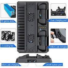 Carica l'immagine nel visualizzatore di Gallery, BEBONCOOL PS4 Supporto Verticale Stand Vertical Controller Charger...