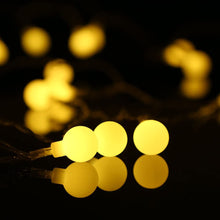 Carica l'immagine nel visualizzatore di Gallery, Tomshine Luci Della Stringa Della Palla 80 Palle Alimentato a batteria IP44