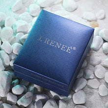 Carica l'immagine nel visualizzatore di Gallery, J. RENEÉ Regalo San Valentino, Orecchini Donna, argento Bianca 8mm - Ilgrandebazar