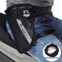 Carica l'immagine nel visualizzatore di Gallery, Fansport Marsupio Gamba Uomo Cosciale Moto da Borsa Gamba...
