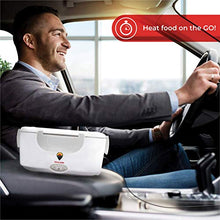 Carica l'immagine nel visualizzatore di Gallery, TRAVELISIMO Scaldavivande Elettrico 2 in 1 per Auto/Camion e Ufficio 220V &amp;... - Ilgrandebazar