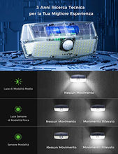 Carica l'immagine nel visualizzatore di Gallery, [2 Pezzi] 200 LED Luci Solari Esterno,【2019 Ultimi Modelli 】Luce 2 Pezzi