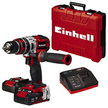Carica l'immagine nel visualizzatore di Gallery, Einhell 4513861 Te-CD 18 Li-I Bl, Trapano a Percussione 2X2.0 Ah, Aluminio,... - Ilgrandebazar