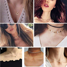 Carica l'immagine nel visualizzatore di Gallery, Finrezio Collana Per Le Donne Ragazze Girocollo Set Di Collane... - Ilgrandebazar