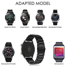 Carica l'immagine nel visualizzatore di Gallery, Supore Cinturino Compatibile con Huawei Watch GT2 46mm/Watch Nero + Blu notte