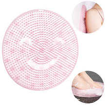 Carica l'immagine nel visualizzatore di Gallery, Lanthour Pad Massaggio Doccia Antiscivolo per Massaggiare Rosa Ciliegia - Ilgrandebazar