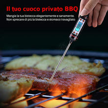 Carica l'immagine nel visualizzatore di Gallery, Habor Termometro Cucina Digitale, da 5S Lettura Immediata,...