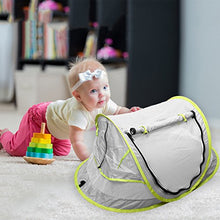 Carica l'immagine nel visualizzatore di Gallery, StillCool Lettino da Viaggio per Neonati portatile Tenda sole pop up...