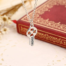 Carica l'immagine nel visualizzatore di Gallery, 2 pezzi Best Friends ciondolo amicizia collane set Amore E Chiave - Ilgrandebazar