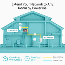 Carica l'immagine nel visualizzatore di Gallery, TP-Link TL-WPA4220 Kit Powerline WiFi, AV600 Mbps su + 300 WiFi