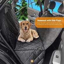 Carica l'immagine nel visualizzatore di Gallery, Coprisedile auto per cani da interno veicolo AMZPET – Telo impermeabile auto...