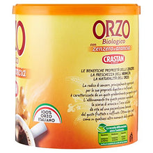 Carica l'immagine nel visualizzatore di Gallery, Crastan Orzo Solubile Biologico con Zenzero &amp; Arancio - 120 Gr.