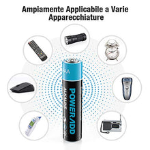 Carica l'immagine nel visualizzatore di Gallery, POWERADD Batterie Alcaline AAA Confezione da 20 Pile Stilo 1.5V AAA*20